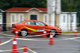 2012款三菱翼神西安试驾实拍
