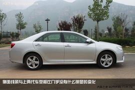 2012款丰田凯美瑞2.5Q旗舰版深测