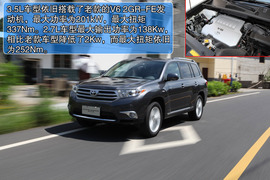 2012款丰田汉兰达试驾实拍