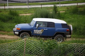 2011款丰田FJ酷路泽场地体验