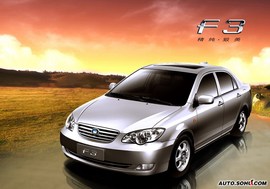 2008款比亚迪F3新白金版