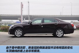 2012款一汽丰田皇冠3.0L顶配型到店实拍