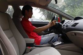 2012款东风本田思铭1.8L自动试驾实拍