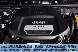 2012款Jeep牧马人3.6L梦十珍藏版到店实拍