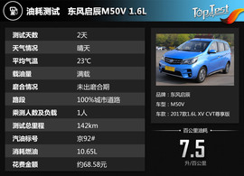 2017款东风启辰M50V