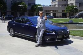 2013款雷克萨斯LS海外试驾实拍