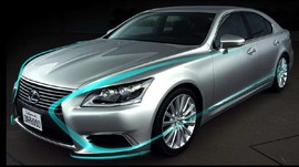 2013款雷克萨斯LS海外试驾实拍