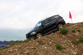 2012款奔驰ML350动感型试驾