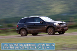 2012款奔驰ML350动感型试驾
