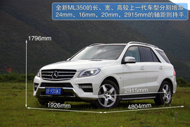 2012款奔驰ML350动感型试驾