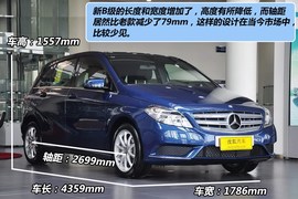 2012款奔驰B180自动型到店实拍