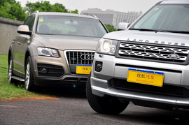 奥迪Q5对比试驾路虎神行者2组图