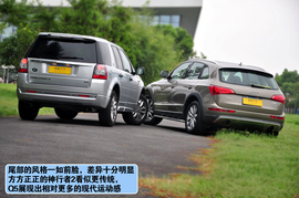 奥迪Q5对比试驾路虎神行者2组图