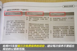 【保养】哈弗H5-售后调查