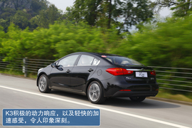 2012款东风悦达起亚K3桂林试驾实拍
