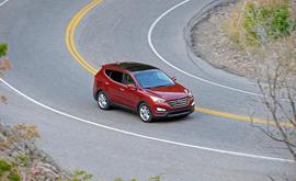 2013款现代全新胜达海外试驾