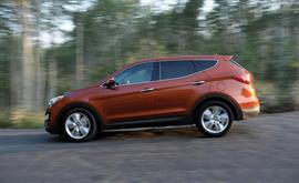 2013款现代全新胜达海外试驾