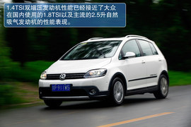 2011款进口大众CrossGolf试驾实拍