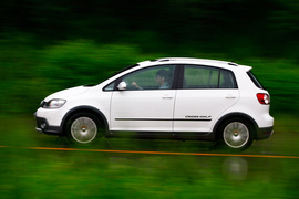 2011款进口大众CrossGolf试驾实拍