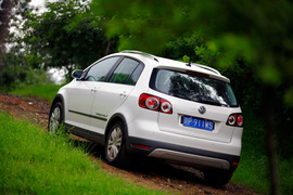 2011款进口大众CrossGolf试驾实拍