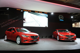 全新马自达MAZDA6巴黎车展实拍