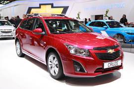 雪佛兰科鲁兹旅行版巴黎车展实拍