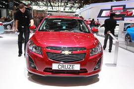 雪佛兰科鲁兹旅行版巴黎车展实拍