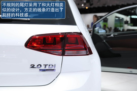 全新大众第七代高尔夫巴黎车展实拍