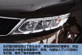 2013款起亚索兰托2.4L豪华版5座到店实拍
