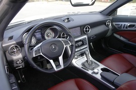 2012款奔驰全新SLK350评测实拍