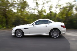 2012款奔驰全新SLK350评测实拍