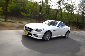 2012款奔驰全新SLK350评测实拍