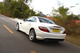 2012款奔驰全新SLK350评测实拍