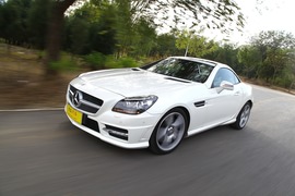 2012款奔驰全新SLK350评测实拍