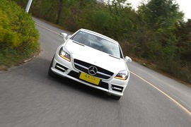 2012款奔驰全新SLK350评测实拍