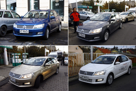 海外试驾全新桑塔纳1.6L自动