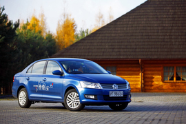 海外试驾全新桑塔纳1.6L自动