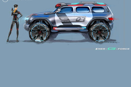 2012款奔驰Ener-G-Force概念车