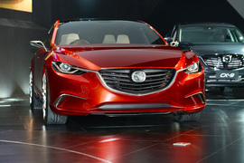 马自达Takeri概念车广州车展实拍