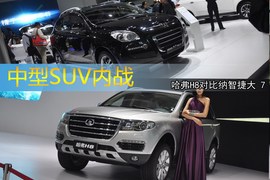 哈弗H8对比纳智捷大7