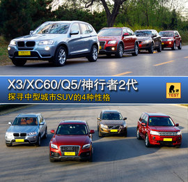 2012款宝马X3对比试驾图解