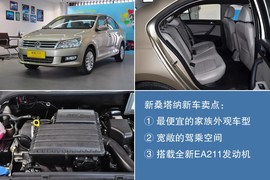 2013款大众全新桑塔纳到店实拍