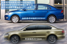 2013款上海大众全新桑塔纳试驾