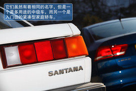 2013款上海大众全新桑塔纳试驾