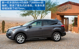 2013款丰田RAV4海外试驾实拍
