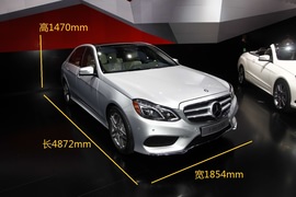 改款奔驰E级轿车北美车展实拍图解