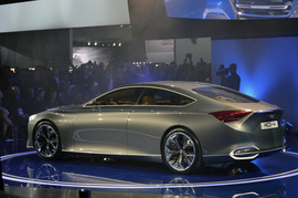 现代HCD-14概念车北美车展实拍