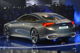 现代HCD-14概念车北美车展实拍