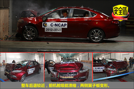 2012款菲亚特菲翔1.4T自动尊享版碰撞图解