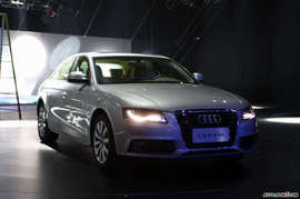 2009款奥迪A4L上市